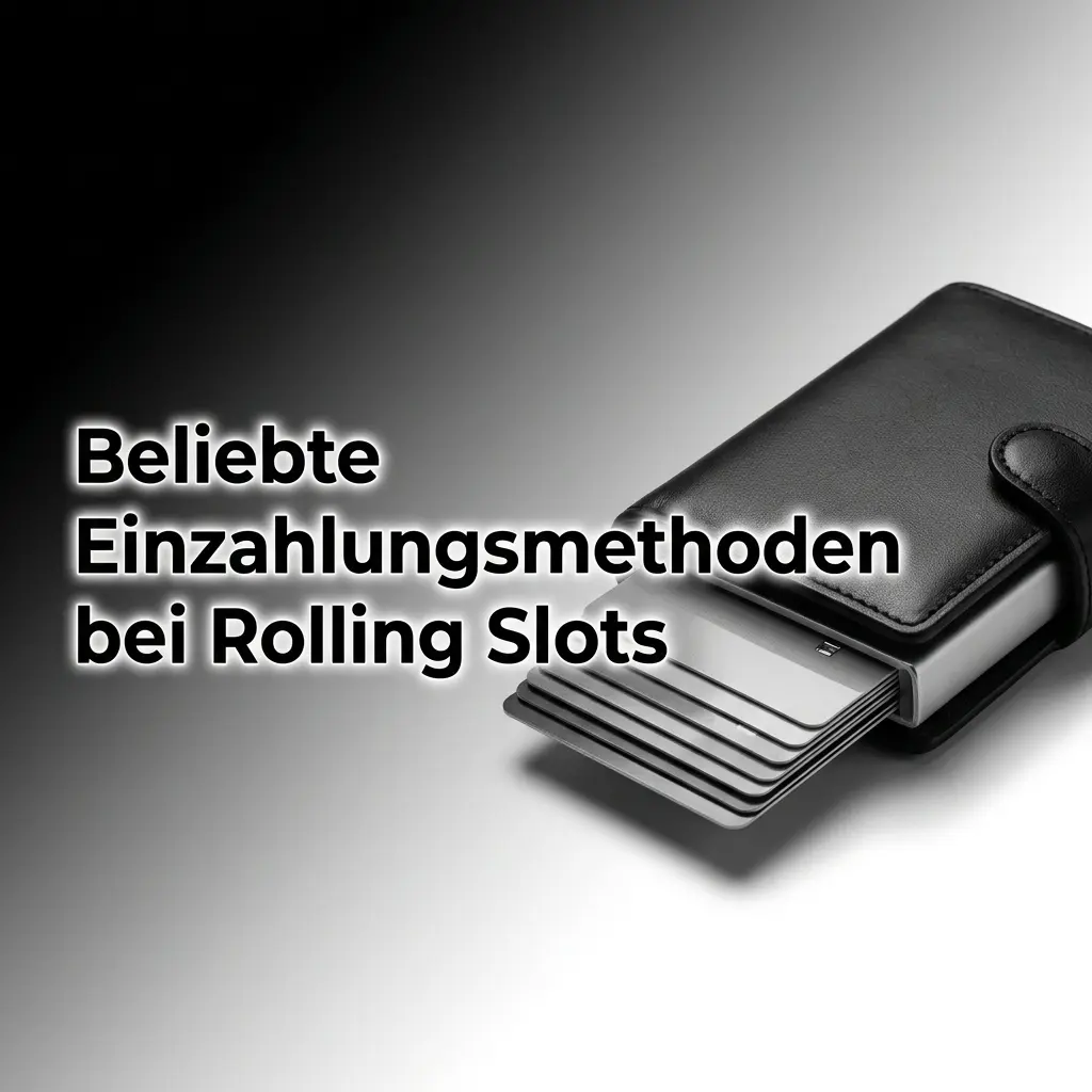 Einzahlungsmethoden bei Rolling Slots Casino