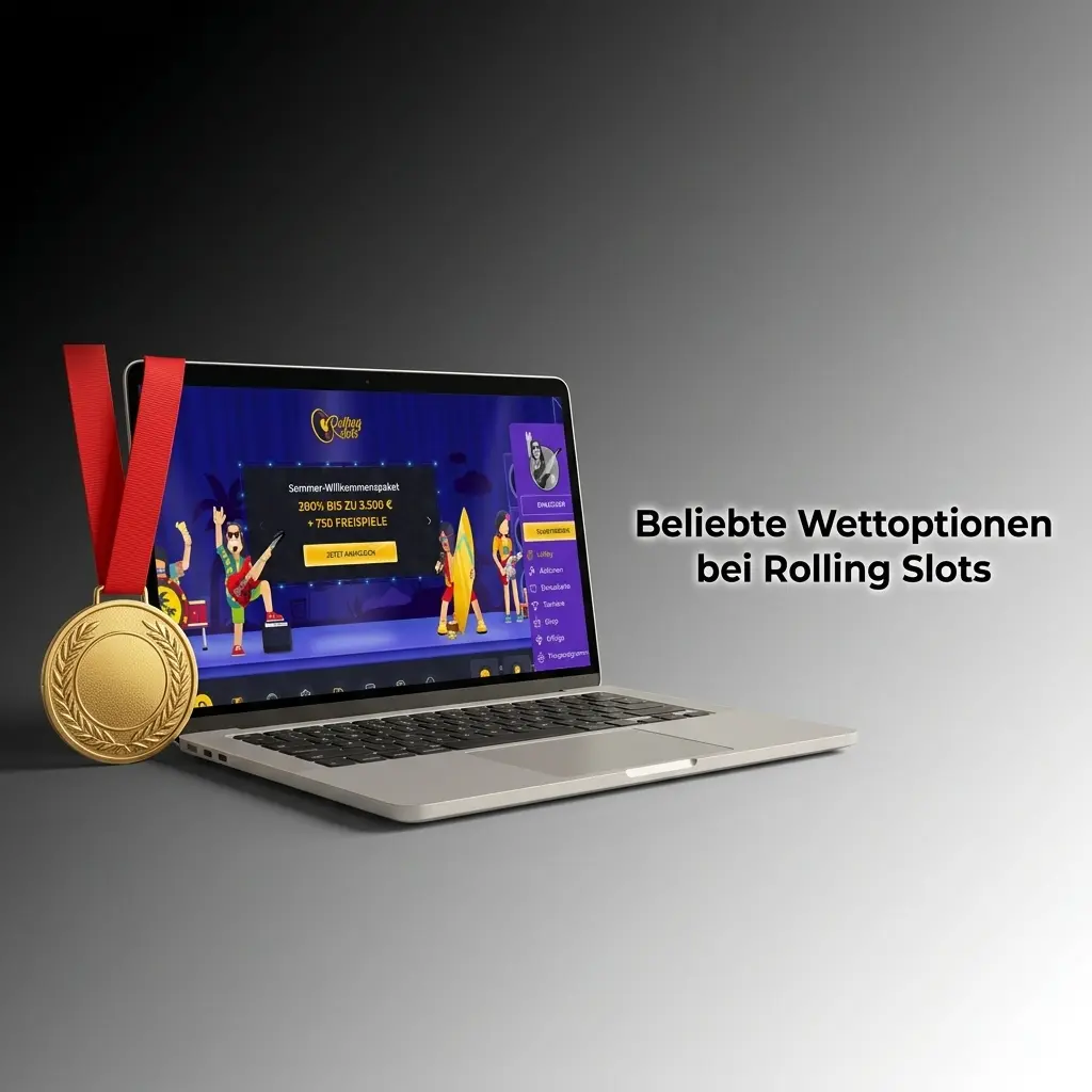 Beliebte Wettoptionen bei Rolling Slots