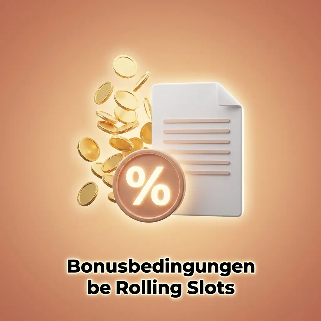Bonusbedingungen bei Rolling Slots Casino