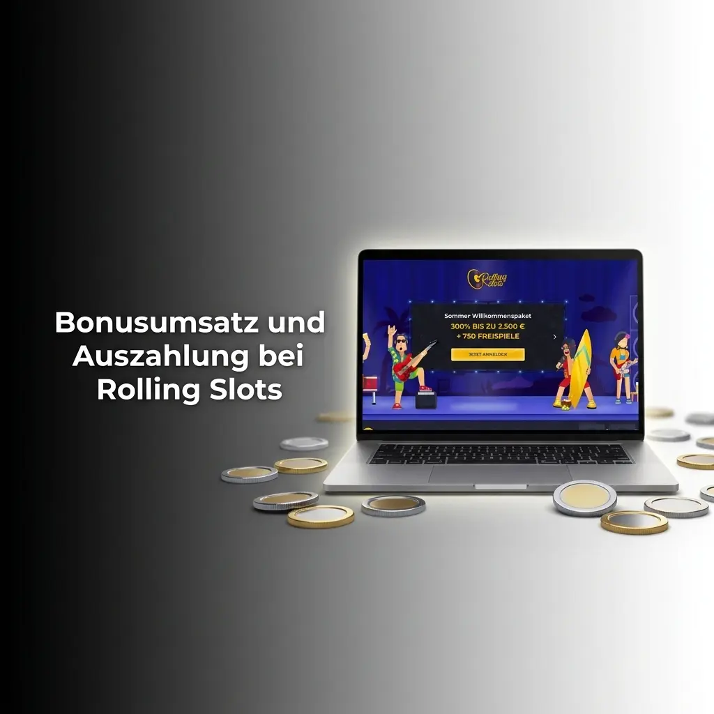 Bonusumsatz und Auszahlung bei Rolling Slots