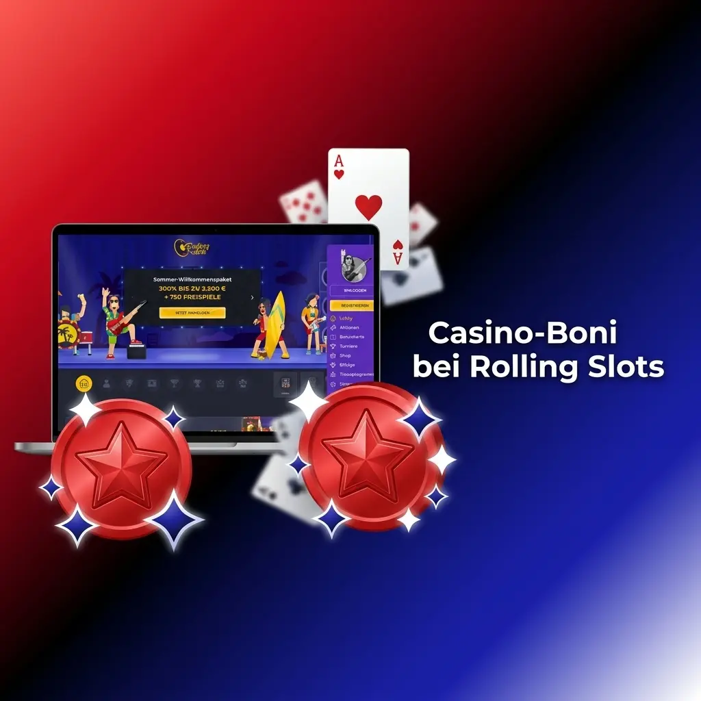 Casino-Boni bei Rolling Slots