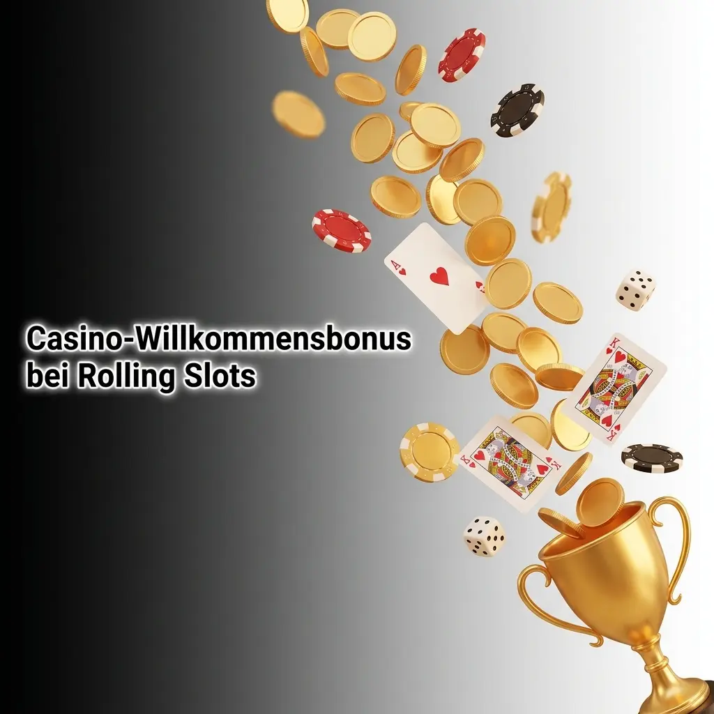 Rolling Slots Willkommensbonus bis zu 3.600 EUR und 260 Freispiele