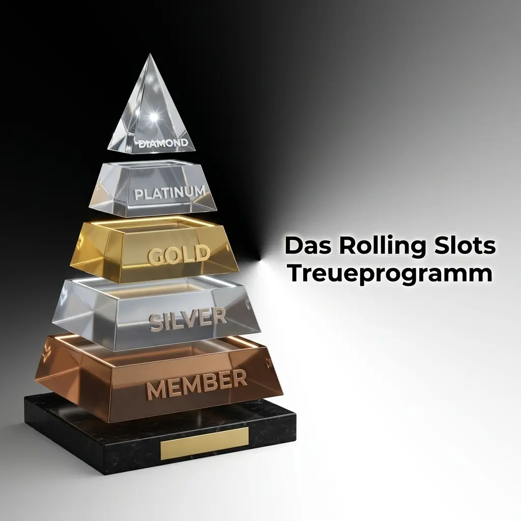 Rolling Slots Treueprogramm VIP-Stufen