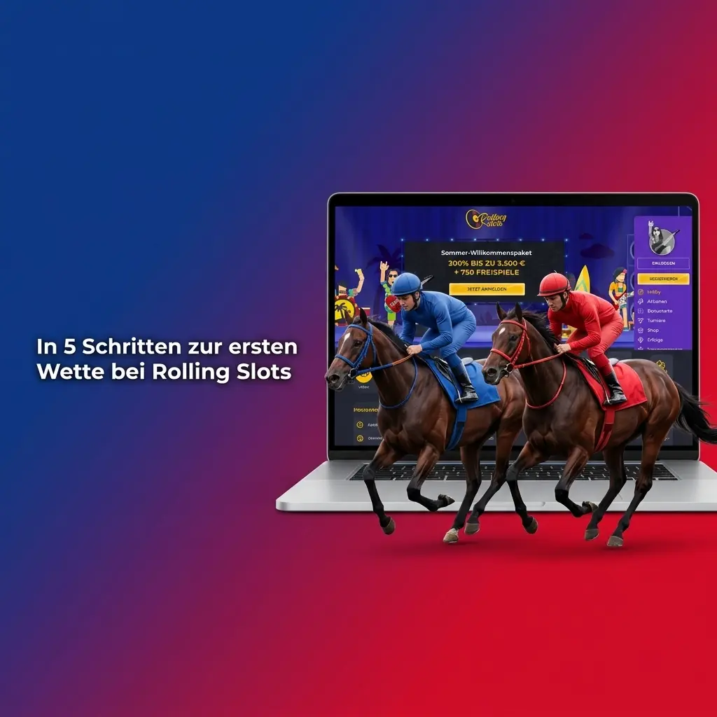Schritt-für-Schritt Anleitung zur ersten Wette bei Rolling Slots