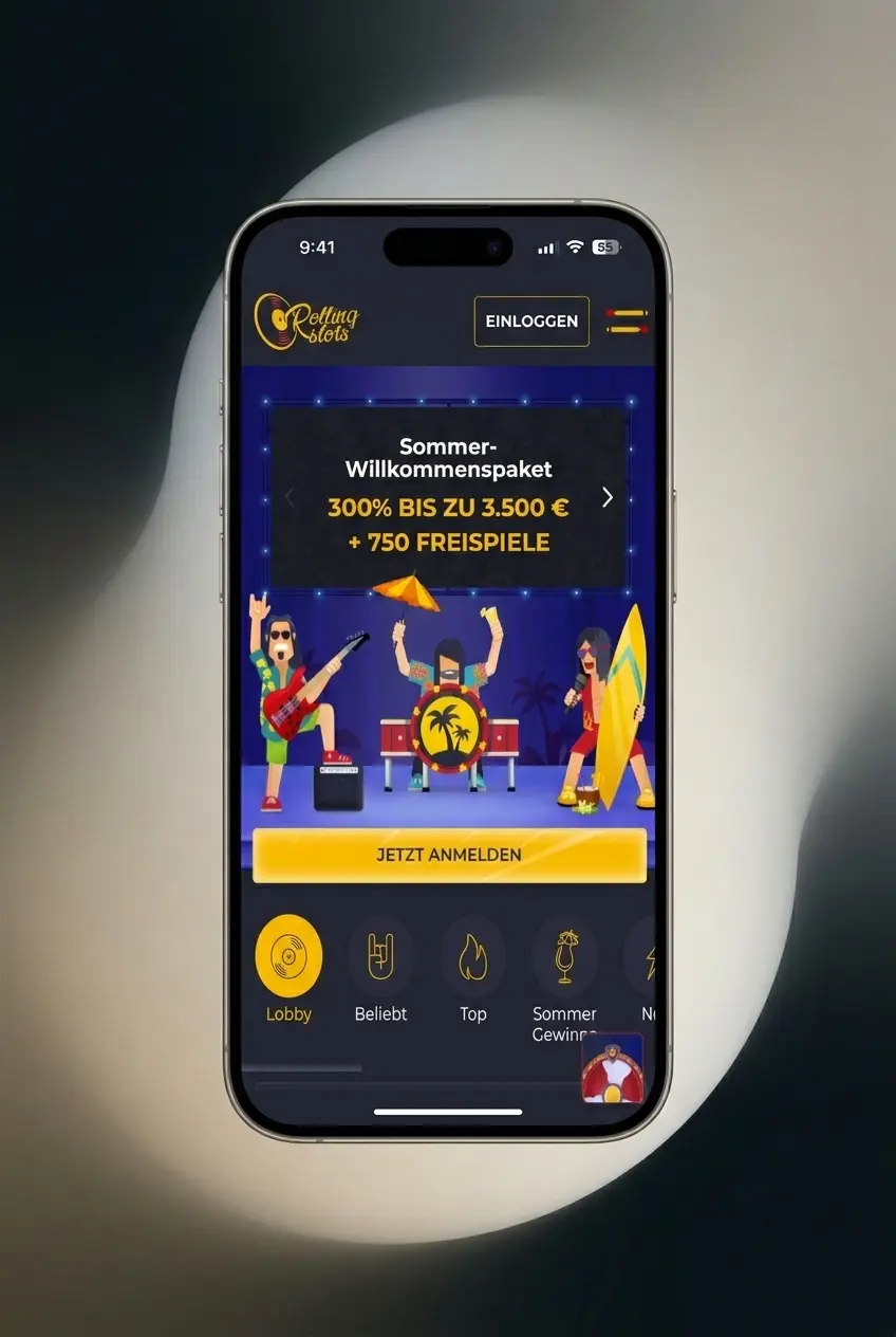 Rolling Slots App – Wetten in wenigen Schritten platzieren
