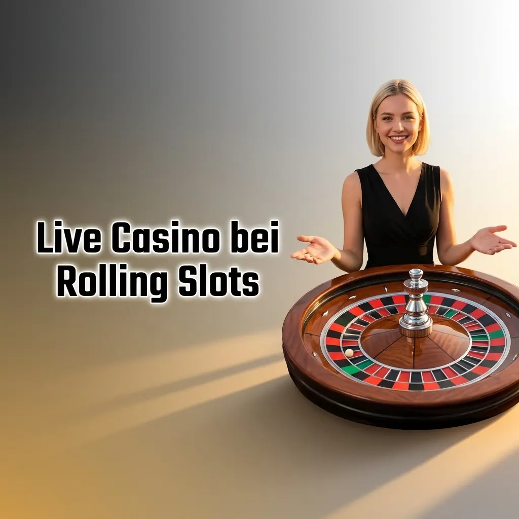 Live Casino Dealer bei Rolling Slots