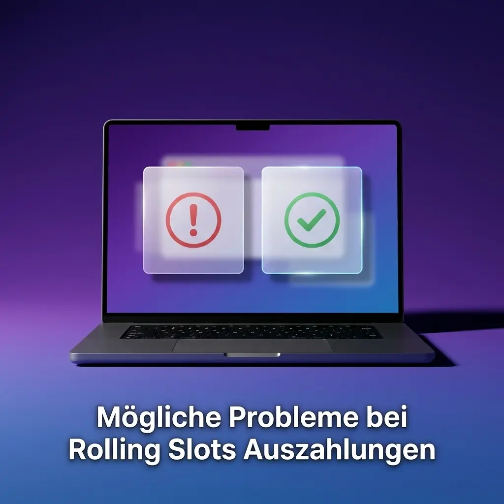 Mögliche Probleme bei Rolling Slots Auszahlungen