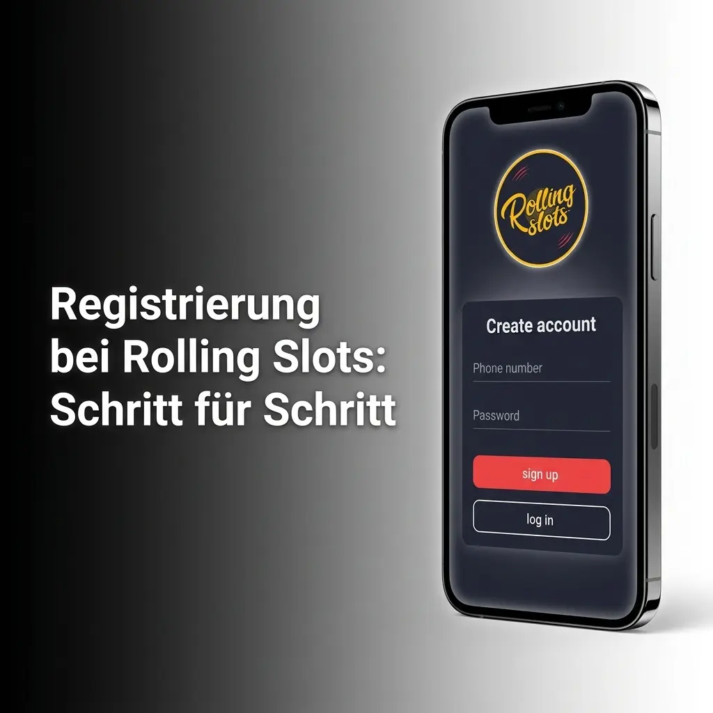 Registrierung bei Rolling Slots Schritt für Schritt