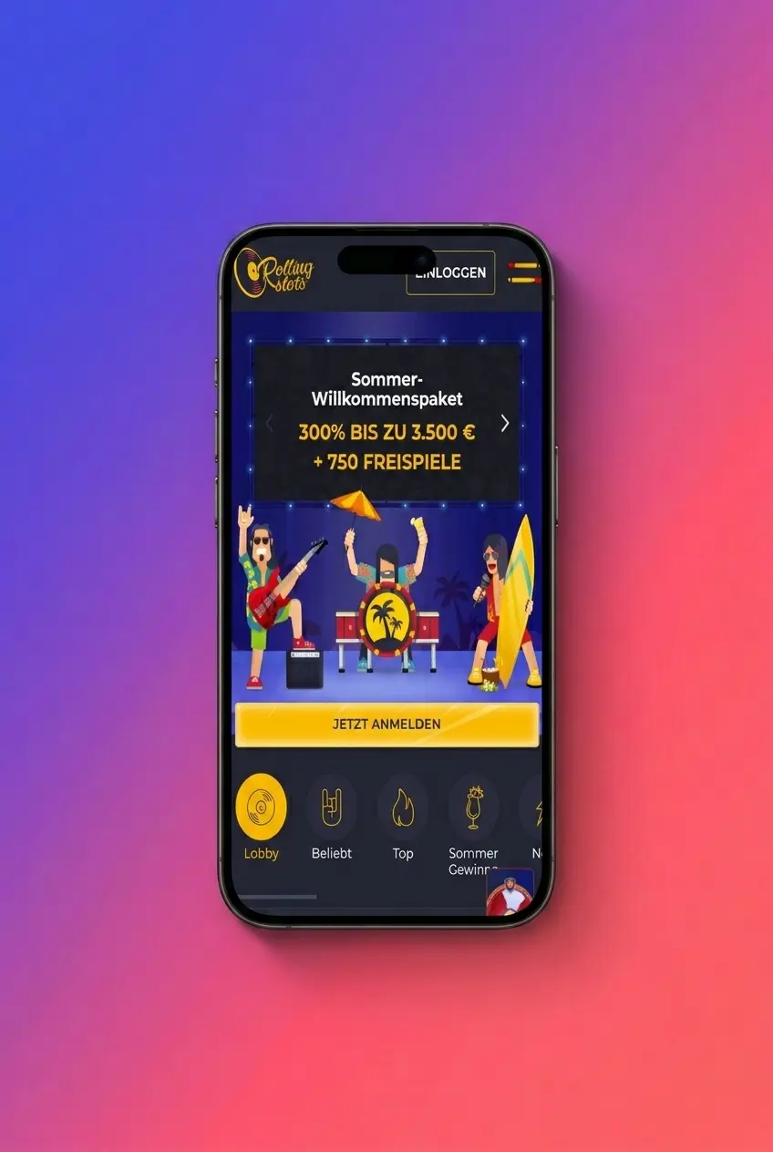 Rolling Slots App Registrierung