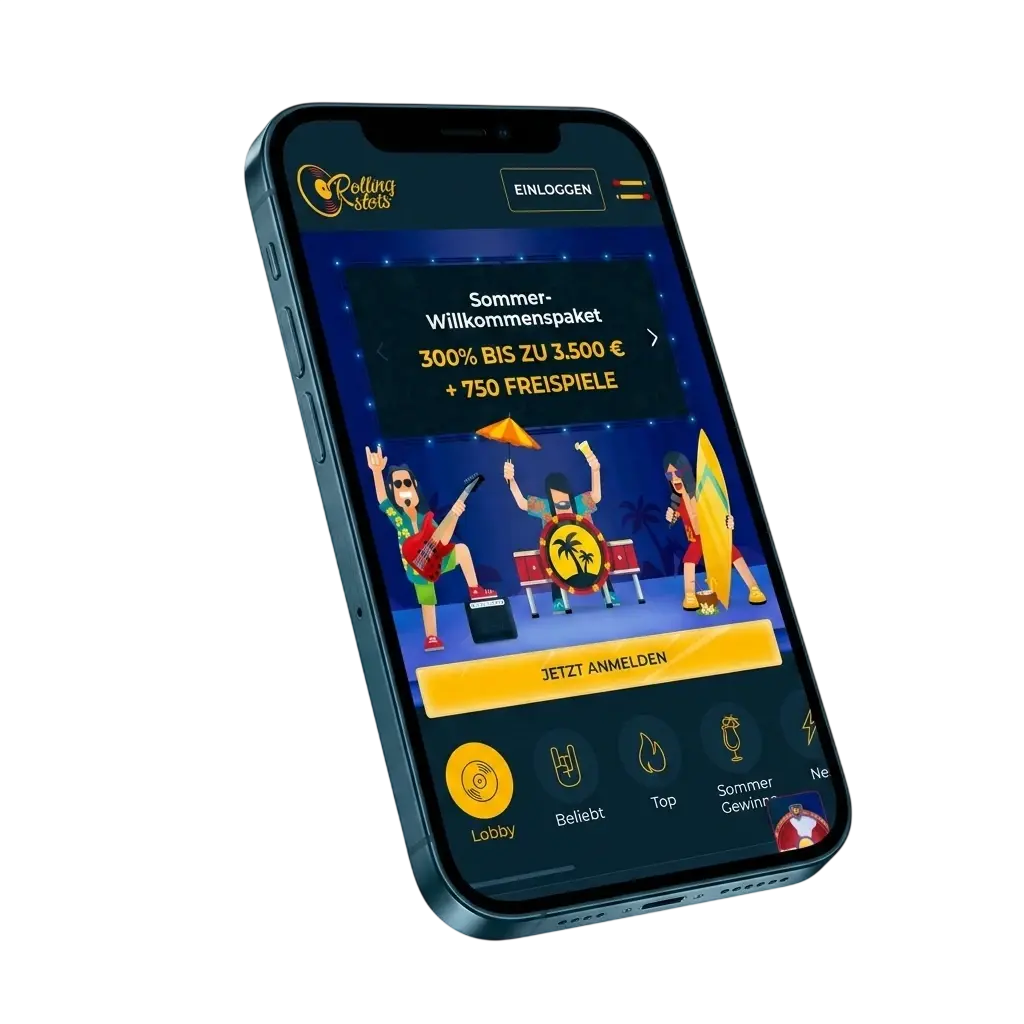 Rolling Slots App für Android und iOS herunterladen