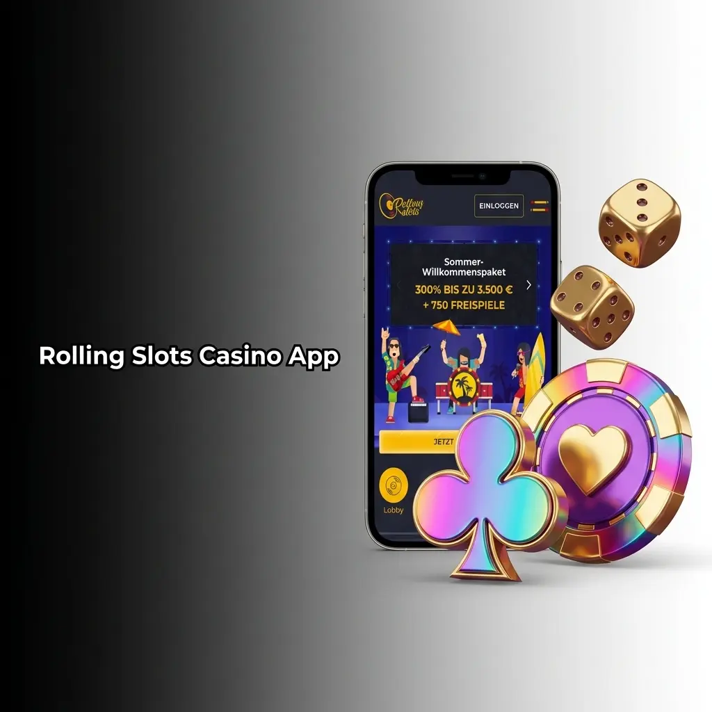Rolling Slots Casino App mit Slots und Live-Casino