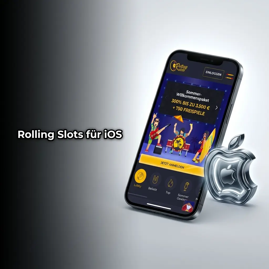 Rolling Slots iOS Mobile Website