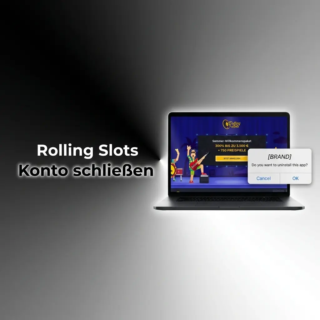 Rolling Slots Konto schließen – Schritt-für-Schritt Anleitung