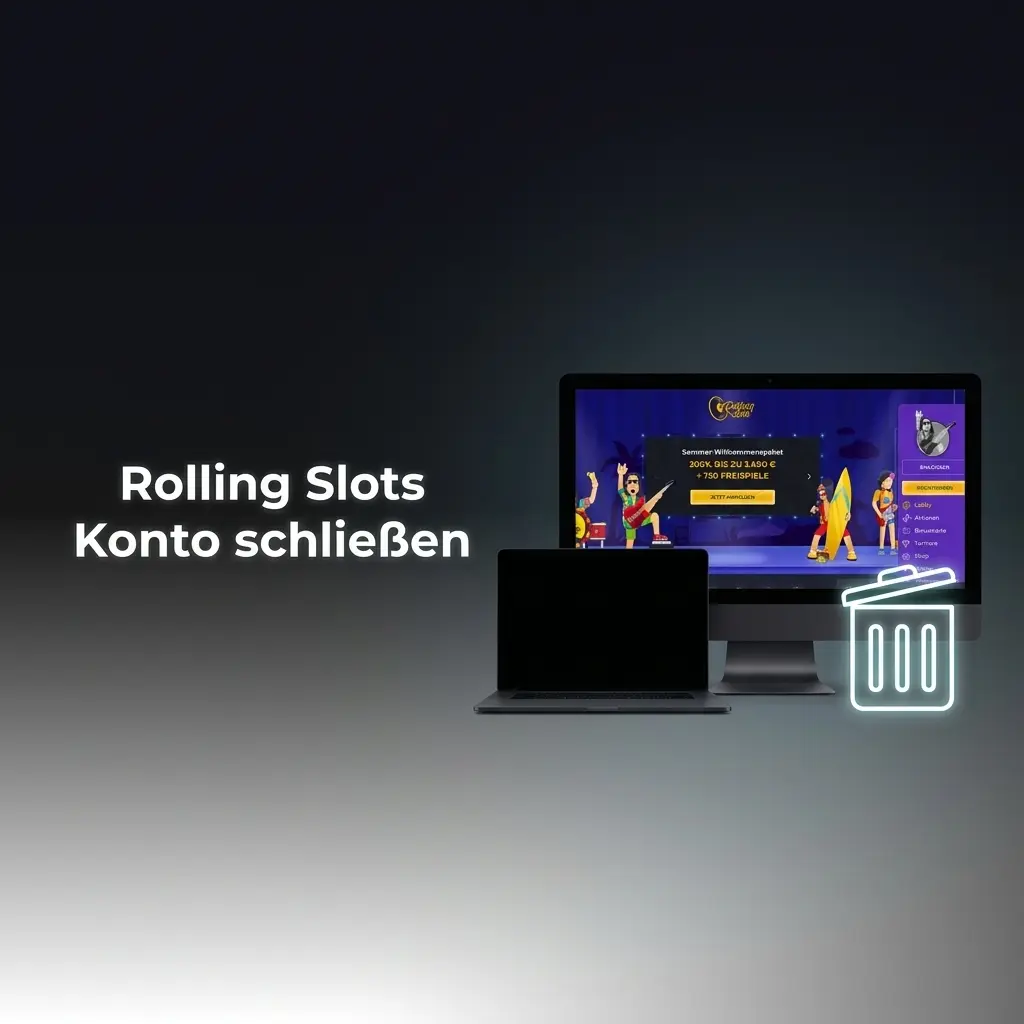 Rolling Slots Konto schließen – Schritt-für-Schritt Anleitung