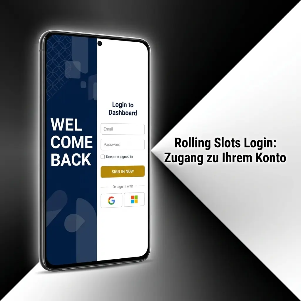 Rolling Slots Login-Schritte