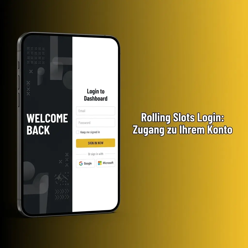 Rolling Slots Login-Schritte