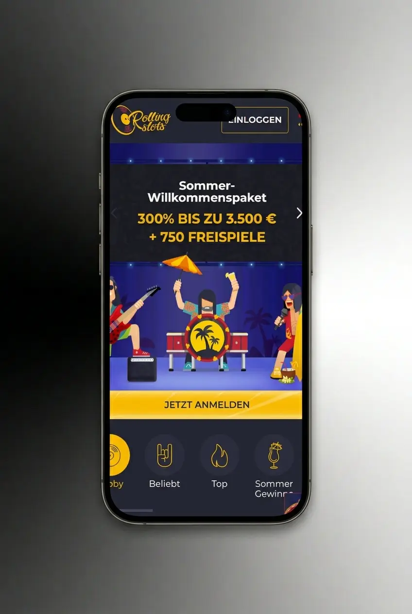 Rolling Slots App anmelden – Schritt-für-Schritt