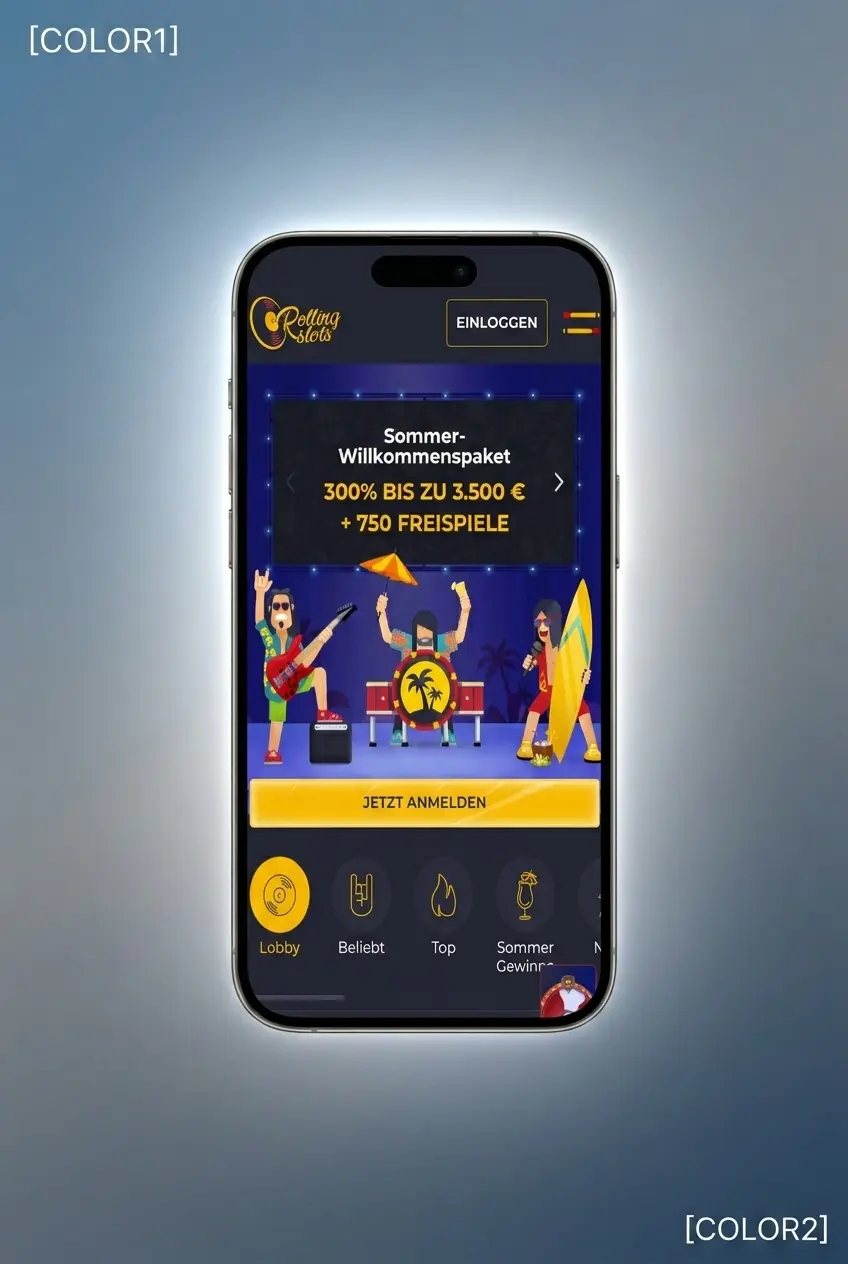 Bonus bei Rolling Slots in Deutschland einlösen