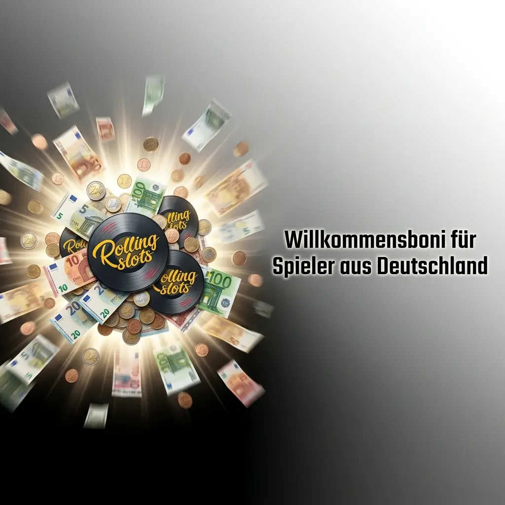 Willkommenspaket Rolling Slots bis zu 3.600 EUR und 260 Freispiele