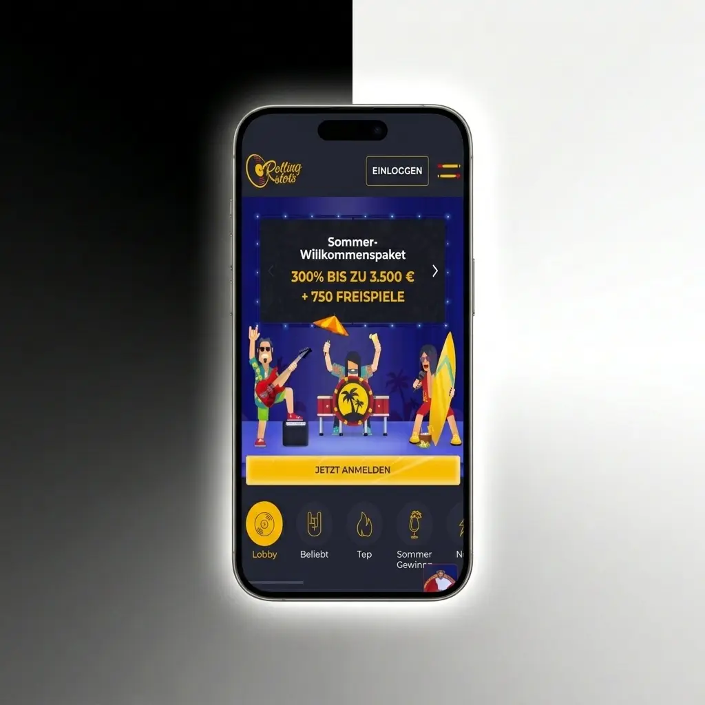 Willkommensbonus bei Rolling Slots aktivieren