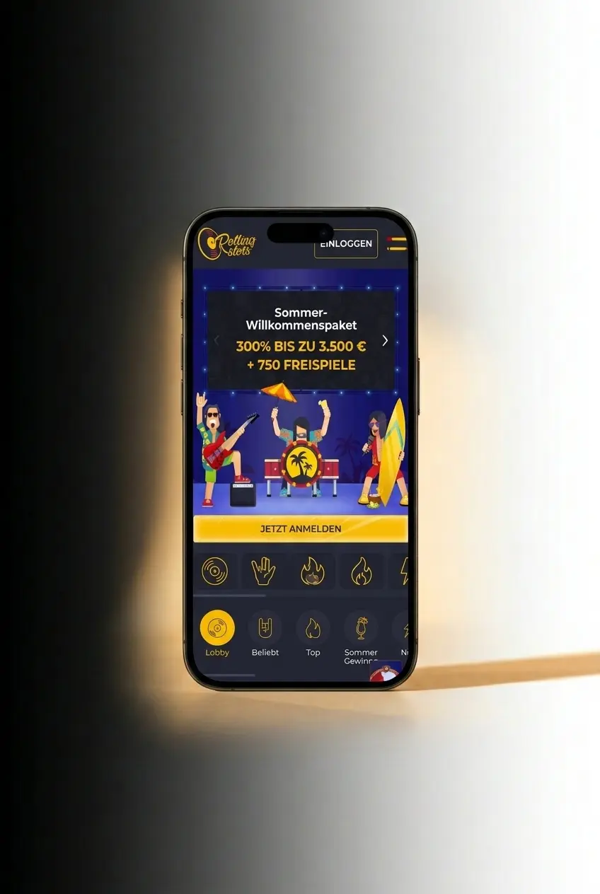 Rolling Slots Casino Registrierung Schritt für Schritt
