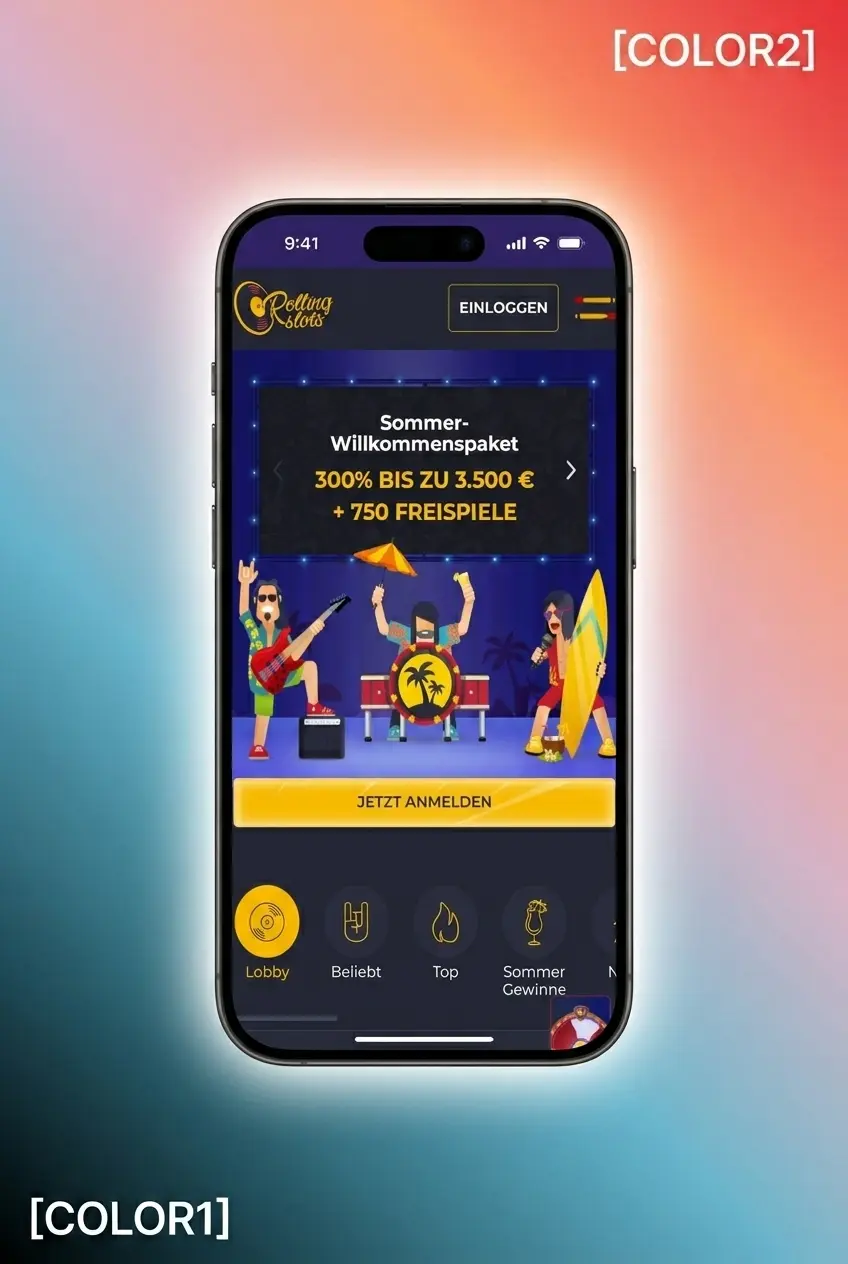 Casino-Spiele bei Rolling Slots starten