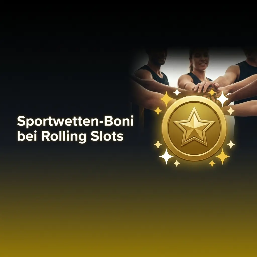 Sportwetten-Boni bei Rolling Slots
