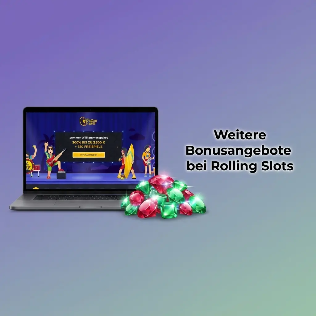 Bonusangebote bei Rolling Slots