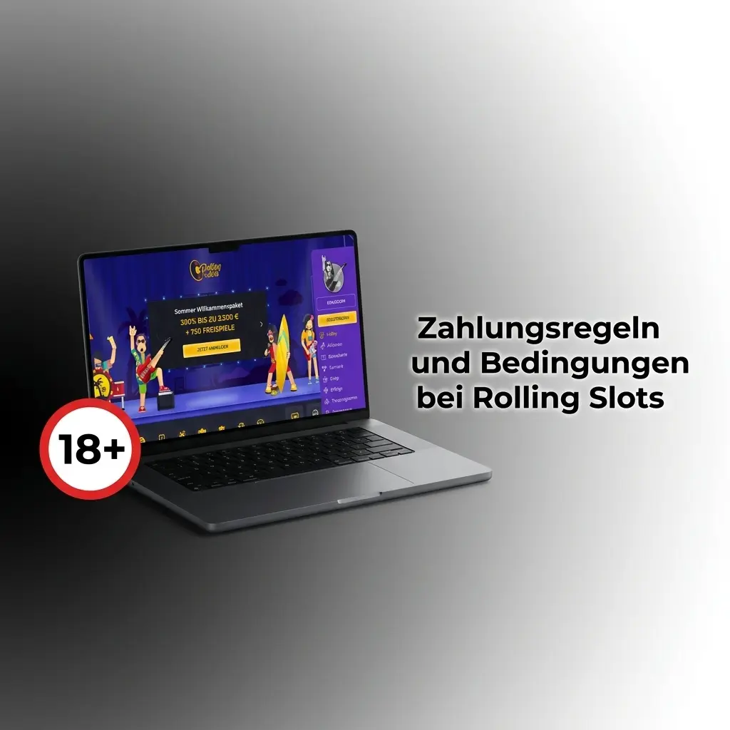 Zahlungsregeln und Bedingungen bei Rolling Slots