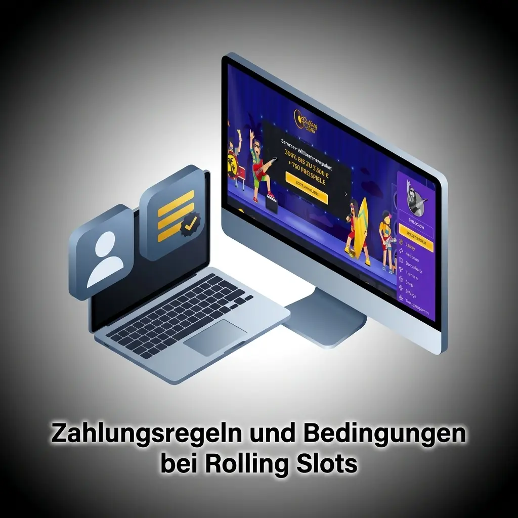 Zahlungsregeln und Bedingungen bei Rolling Slots